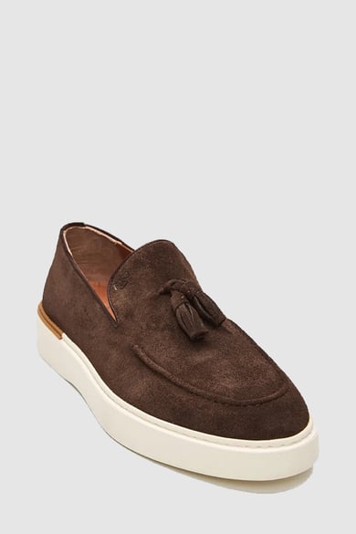 ΠΑΠΟΥΤΣΙΑ BOSS SHOES - BROWN SUEDE